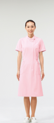 【モンブラン】73-1474【ナースワンピース・半袖ナースウェア】