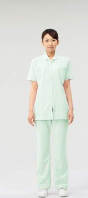 【モンブラン】73-1568【ナースジャケット・半袖ナースウェア・上衣】