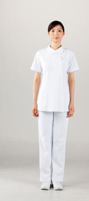【モンブラン】73-1782【ナースジャケット・半袖ナースウェア・上衣】