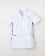 【ナガイレーベン】FT-4627【レディーススクラブスタイル上衣・白衣・ナースウェア】☆2015年新作商品