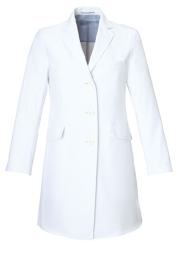 【unite×ミズノ】MZ-0023【ドクターコート・白衣・長袖・Dynamotion Fit】