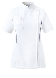 【unite×ミズノ】MZ-0048【ケーシージャケット・KC・白衣・半袖上衣・Dynamotion Fit】