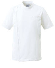 【unite×ミズノ】MZ-0069【男女兼用ケーシージャケット・KC・白衣・半袖上衣・Dynamotion Fit】