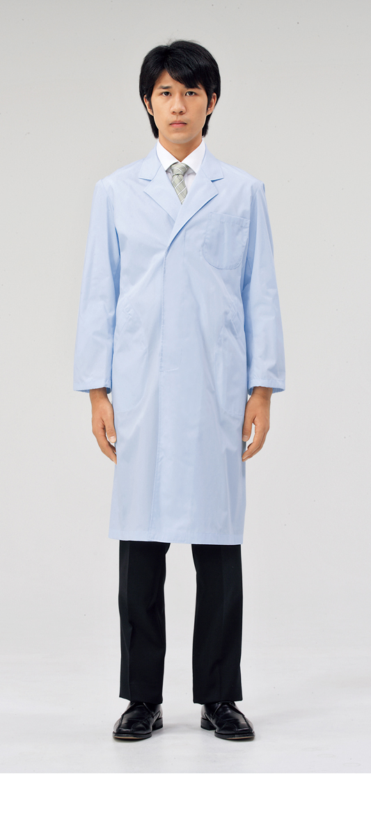 【モンブラン】51-603【ドクターコート（メンズ）・白衣・男子診察衣】