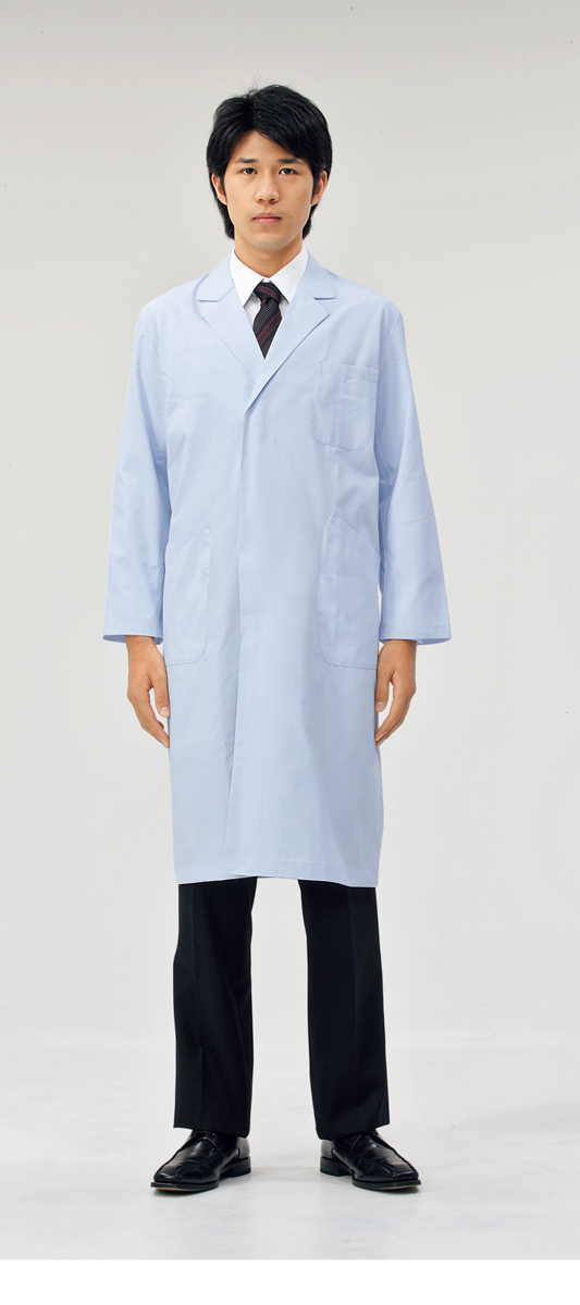 【モンブラン】71-663【ドクターコート（メンズ）・白衣・男子診察衣】