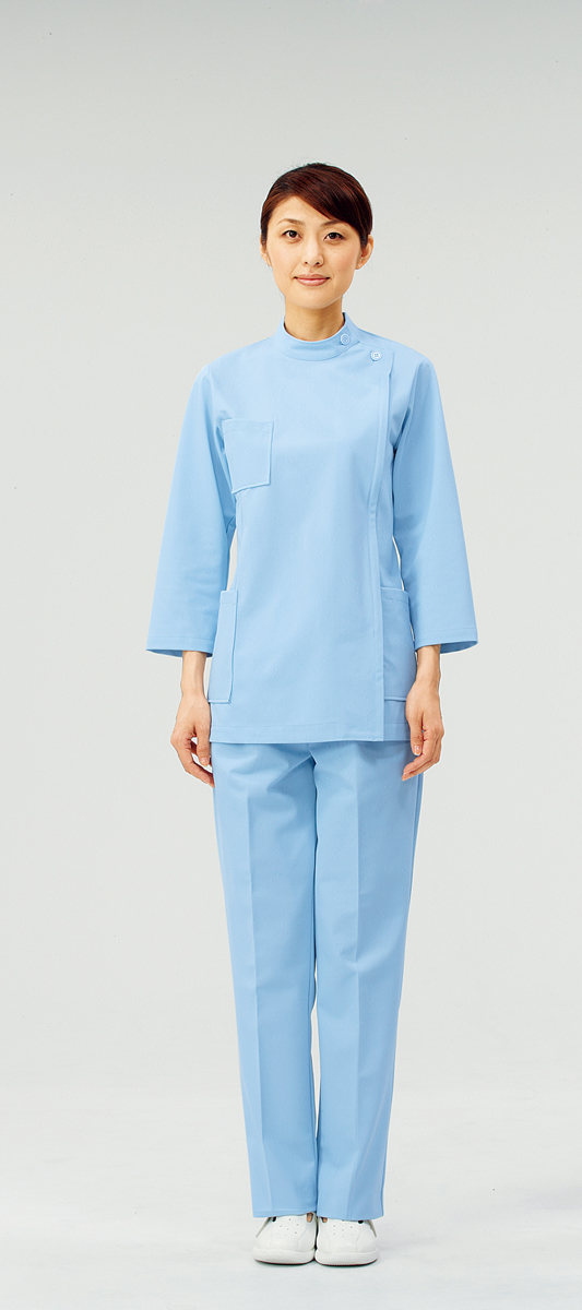 【モンブラン】72-203【ケーシー（KC）・白衣・8分袖上衣】