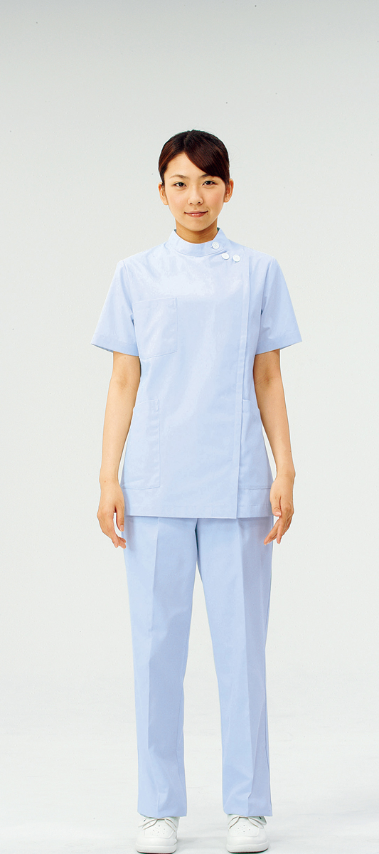 【モンブラン】72-356【ケーシー（KC）・白衣・半袖上衣】