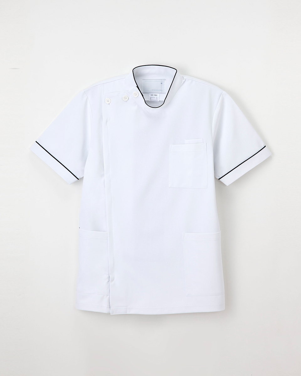 【ナガイレーベン】HO-1962【メンズ白衣・男子横掛・KC】★ドラマ「医師たちの恋愛事情」使用★