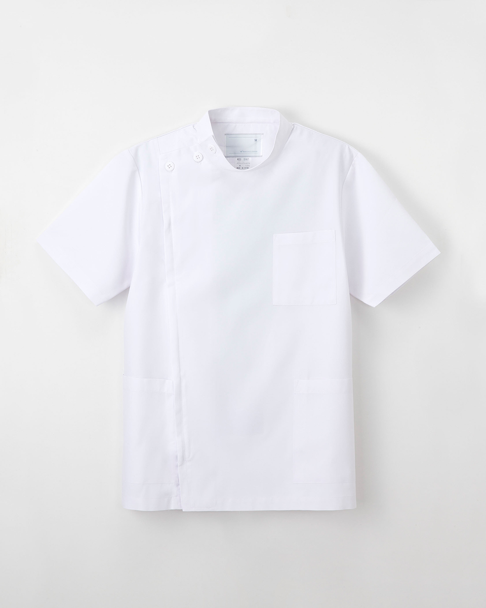 【ナガイレーベン】KES-5167【メンズ白衣・男子KC・半袖】★ドラマ「DOCTORS３　最強の名医」使用★