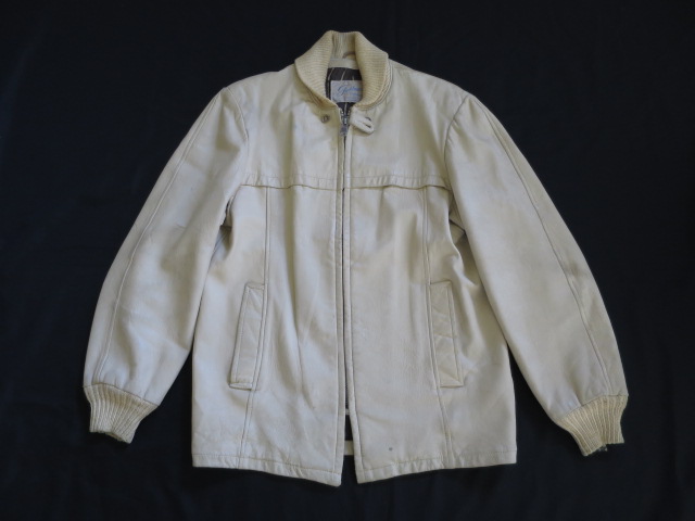 ５０’S　Fieldmasterホワイトレザーファラオジャケット