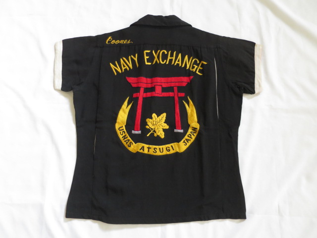 ５０’S　Japan Made　ボウリングシャツ