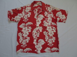 ４０’Ｓ　ＫＡＭＥＨＡＭＥＨＡ　Ｈａｗａｉｉａｎ　ｓｈｉｒｔ
