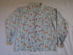 ５０’S Jim Penney インディアン柄コットンシャツ