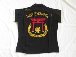 ５０’S　Japan Made　ボウリングシャツ