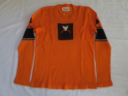 ７０’S　the Ritva man sweater orange