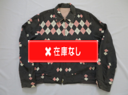 ５０’S グレーＸピンクアーガイルジャケット