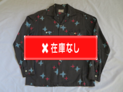 ５０’S　TOWNCRAFT　Gab shirt　絣ネップ