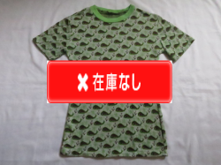７０’S　ジャガード織Ｔシャツ　くじら