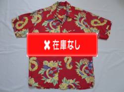 ５０’Ｓ　Ｍａｃｉｎｔｏｓｈ　Ｕｋｕｌｅｌｅ　Ｈａｗａｉｉａｎ　ｓｈｉｒｔ　Ｒｅｄ