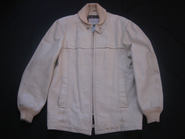 ５０’Ｓ　Ｗｈｉｔｅ　Ｌｅａｔｈｅｒ　ファラオジャケット