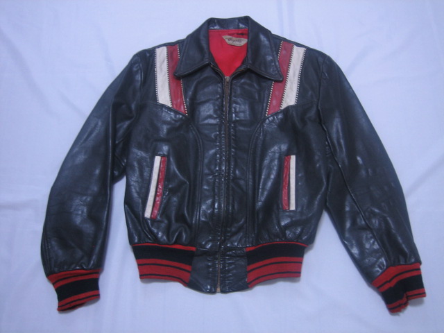 ５０’Ｓ　Ｂｏｙｖｉｌｌ　Ｌｅａｔｈｅｒ　Ｊａｃｋｅｔ