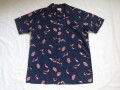 ５０’S　SAKS FIFTH AVENUE 総柄ギャバジンシャツ