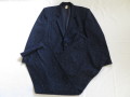 ８０’S　Made in Italy NavyXWhiteウールネップスーツ