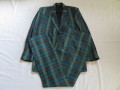 ８０’S　MADE IN ENGLAND　チェックスーツDEAD　STOCK