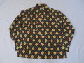 ５０’S　Van Heusen アーガイルレーヨンシャツ　DEAD　STOCK