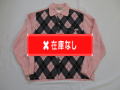 ５０’S グレーXピンクアーガイルシャツ