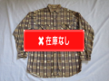 ５０’S　FRUIT OF LOOM チェックネルシャツ