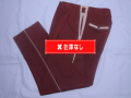 ５０’Ｓ　ピストルパンツ　Ｂｒｏｗｎ