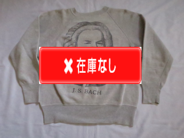 ６０’S　J.S. BACH Sweat