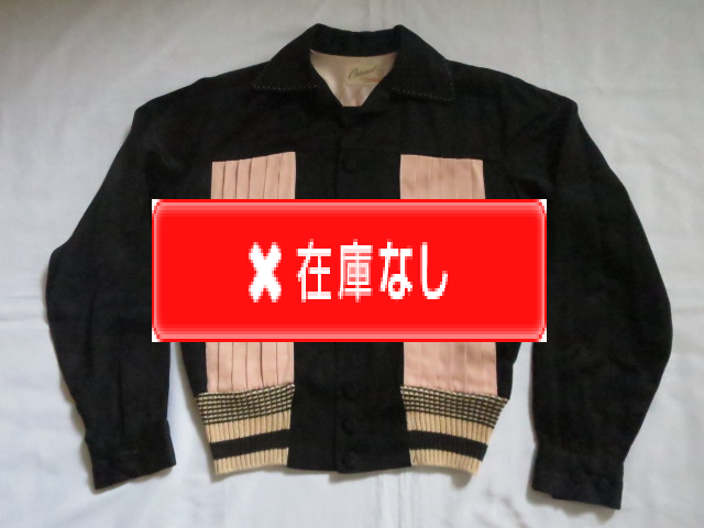 50s リブシャツ 50'S CAMPUS Casuals BlackXPinkリブシャツ WICKED