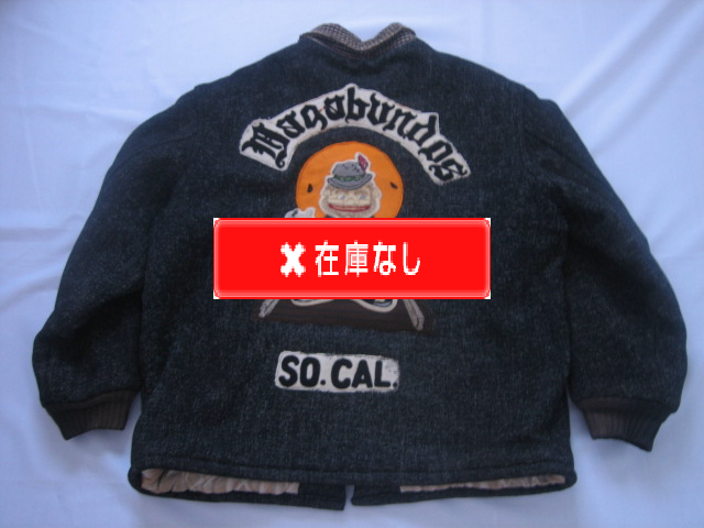 ５０’Ｓ　ＢＬＫＸＷＨネップカークラブジャケット