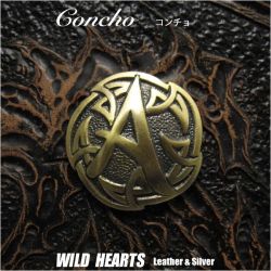 クリックポストのみ送料無料！コンチョ ウエスタン 合金 メタルコンチョ Concho Western Metal（ID 0211t33-g11)