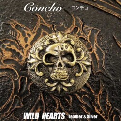 クリックポストのみ送料無料！コンチョ メタルコンチョ コンチョ取り替え用 合金 metal concho (ID conmetal8)