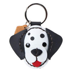 本革 犬のキーホルダー イヌ いぬ 柴犬 ハスキー シュナウザー チワワ フレンチブルドッグ ビーグル キーリング キーチャーム グッズ 牛革 小物  レザー プレゼント WILD HEARTS Leather&Silver ID (kh640a38)za001