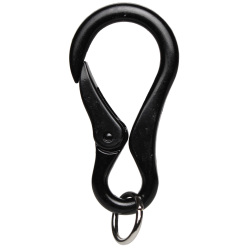 カラビナ キーホルダー キーフック Carabiner Key chain/Key Ring Metal WILD HEARTS Leather&Silver （ID kh3531k5）za013