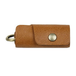 キーケース キーホルダー ミニ コンパクト スリム 姫路レザー 本革 日本製 ハンドメイド ６色 Leather Key Case Handmade 6-colors WILD HEARTS Leather&Silver (ID kc564a6) za020