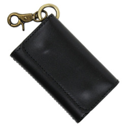 キーケースキーケース キーホルダー  栃木レザー コインポケット付き 本革 日本製 ハンドメイド５連６色 Leather Key Case Handmade 6-colors WILD HEARTS Leather&Silver ( ID kc562a3) za020