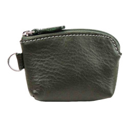 Sサイズ 本革 レザー コインケース  ミニポーチ 小銭入れ 小物入れ AirPods入れ 6色 牛革  Leather Coin Purse Case Mini Pouch 6 Colors S-size WILD HEARTS Leather&Silver (ID mp586a1)
