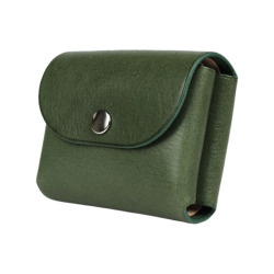ミニ コンパクト 財布 本革 日本製 二つ折り メンズ／レディース ヌメ革 ウォレット ハンドメイド 5色 Leather Bifold Wallet Handmade 5-colors WILD HEARTS Leather&Silver (ID sw4252r4)za020