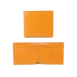 ミニ財布 財布 二つ折り カードケース ミニ財布 本革 二つ折り財布 オイルレザー ウォレット ミニ コンパクト スリム 日本製 栃木レザー Leather Bi-fold Mini Wallet WILD HEARTS Leather&Silver (ID tw328a4)za020