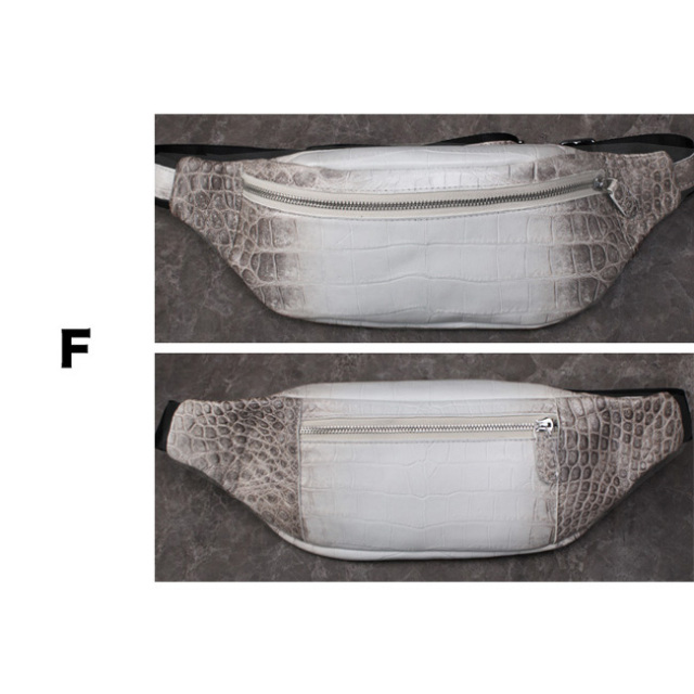 ヒマラヤクロコダイル ボディバッグ スリング ショルダーバッグ 斜め