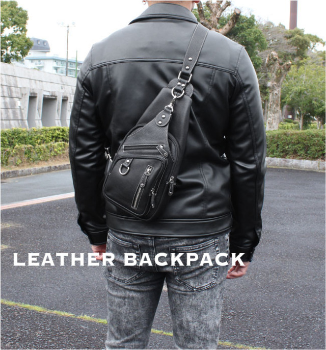 ボディバッグ 斜め掛けバッグ ワンショルダーバッグ 本革 レザー