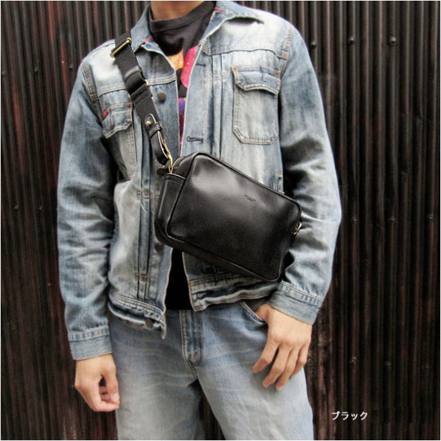 本革 栃木レザー レザーショルダーバッグ ショルダーポーチ ミニ  