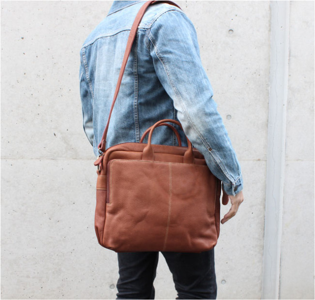 本革 ビジネスバッグ メンズ 手持ち ビジネス 2Way ショルダー