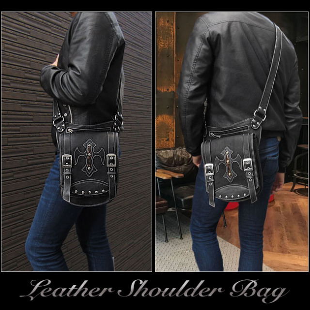 メンズ 本革 ショルダーバッグ メッセンジャーバッグ 斜め掛けバッグ