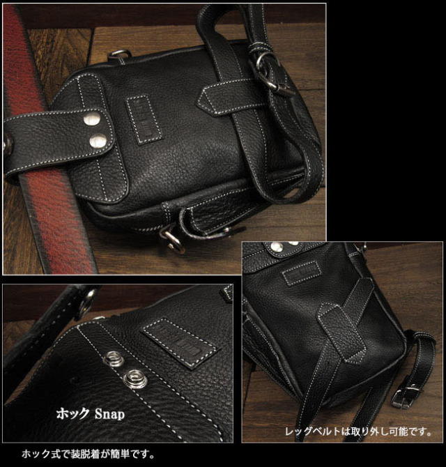 バイカー レッグポーチ ウエストポーチ ウエストバッグ ヒップポーチ